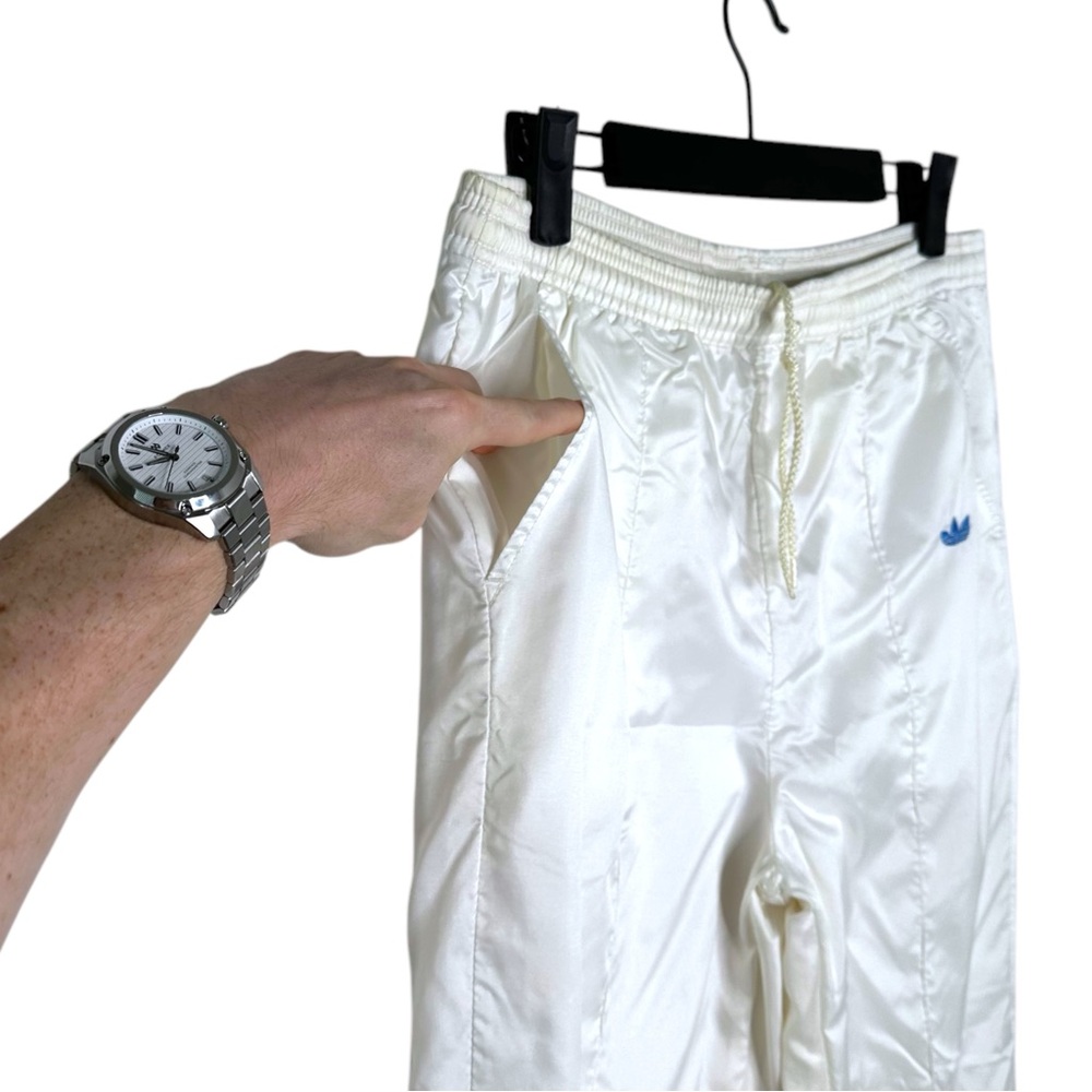 Vintage Adidas White Track Pants joggers - Picture 4 of 8